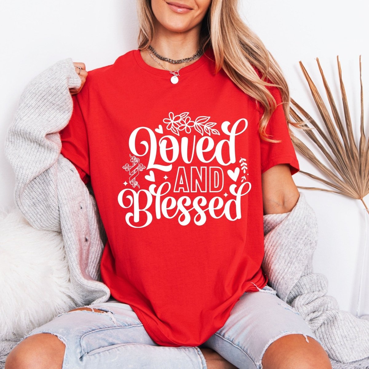 Loved And Blessed | Grace & Gratitude Tee - Luckets.com