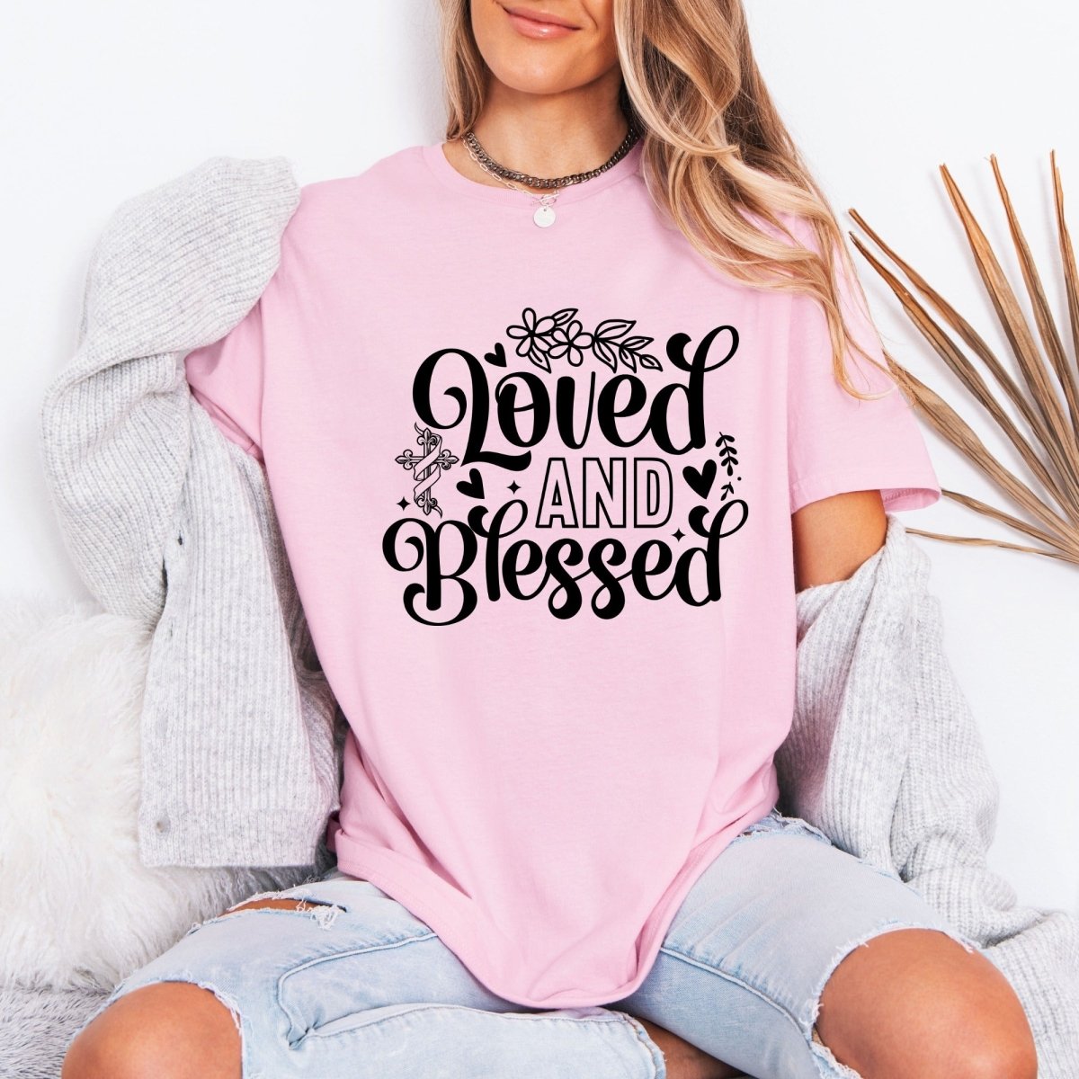 Loved And Blessed | Grace & Gratitude Tee - Luckets.com