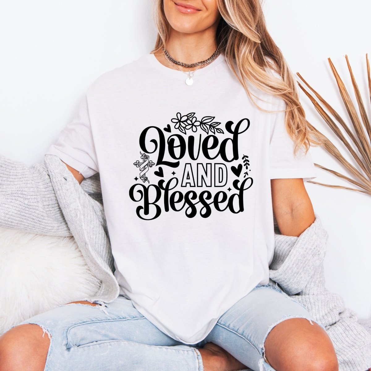 Loved And Blessed | Grace & Gratitude Tee - Luckets.com