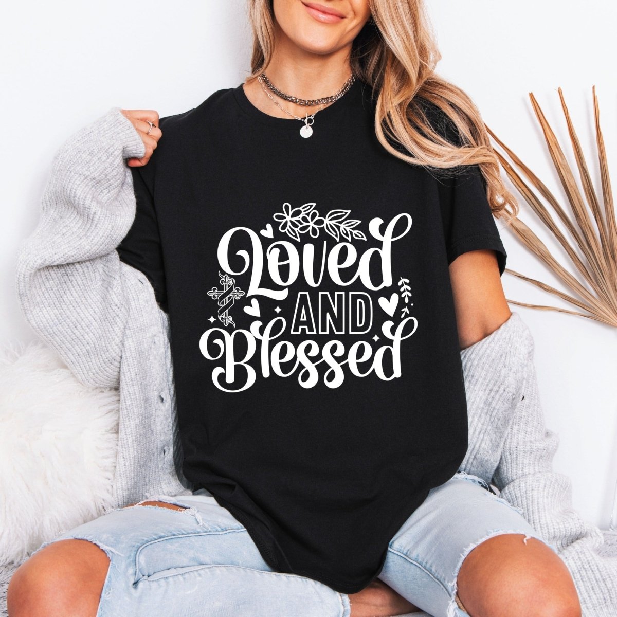 Loved And Blessed | Grace & Gratitude Tee - Luckets.com