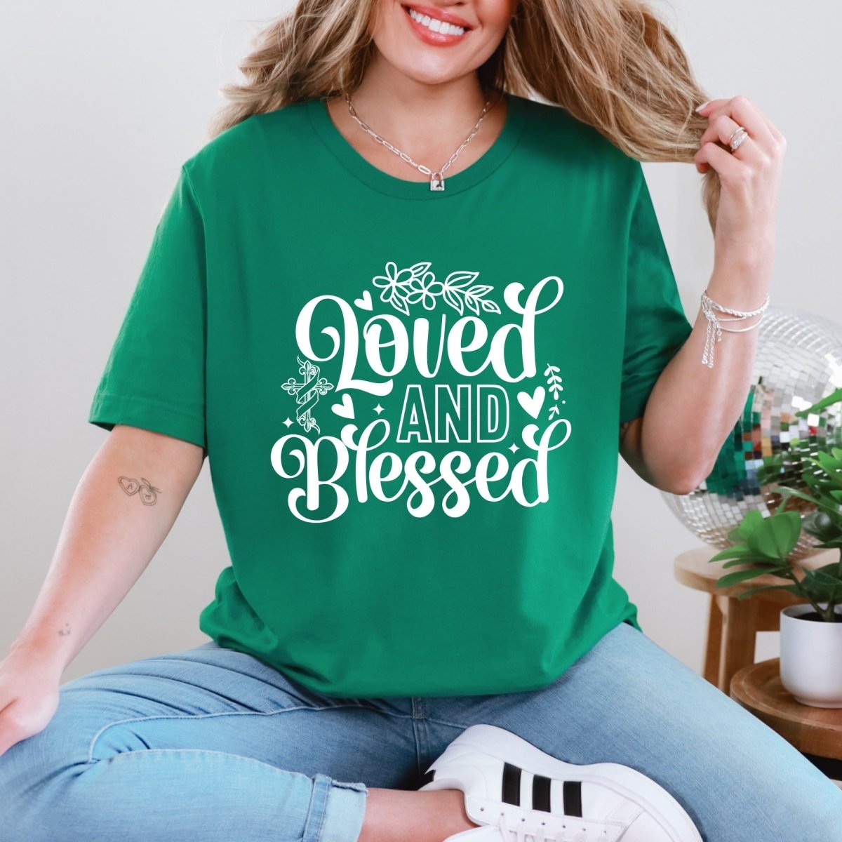 Loved And Blessed | Grace & Gratitude Tee - Luckets.com