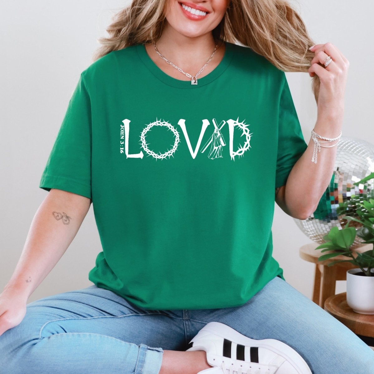 LOVED John 3:16 | Redemption & Grace Tee - Luckets.com