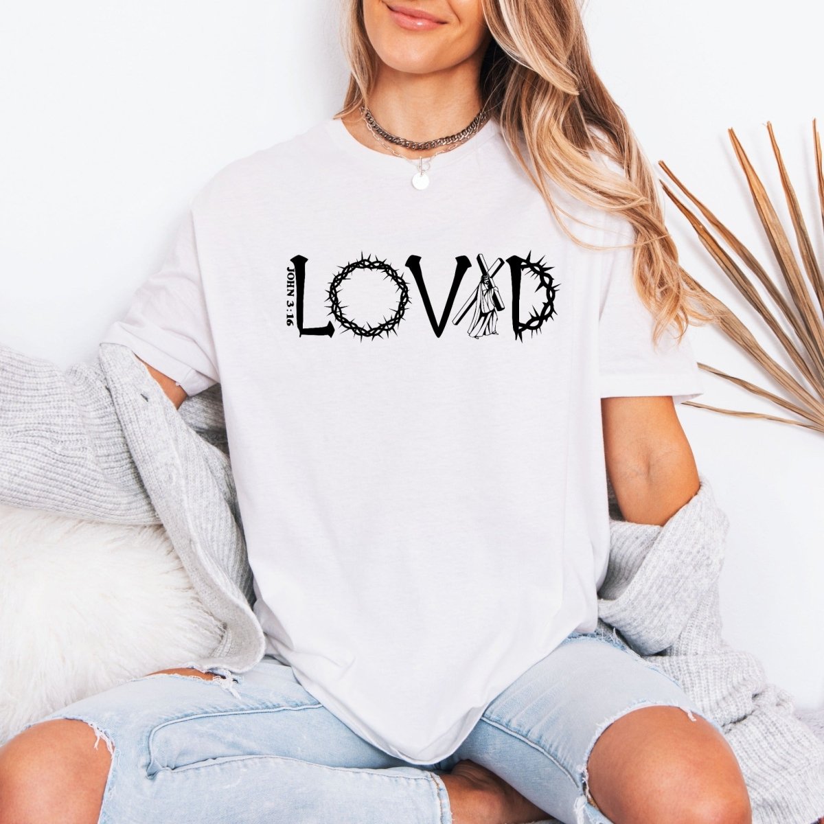 LOVED John 3:16 | Redemption & Grace Tee - Luckets.com