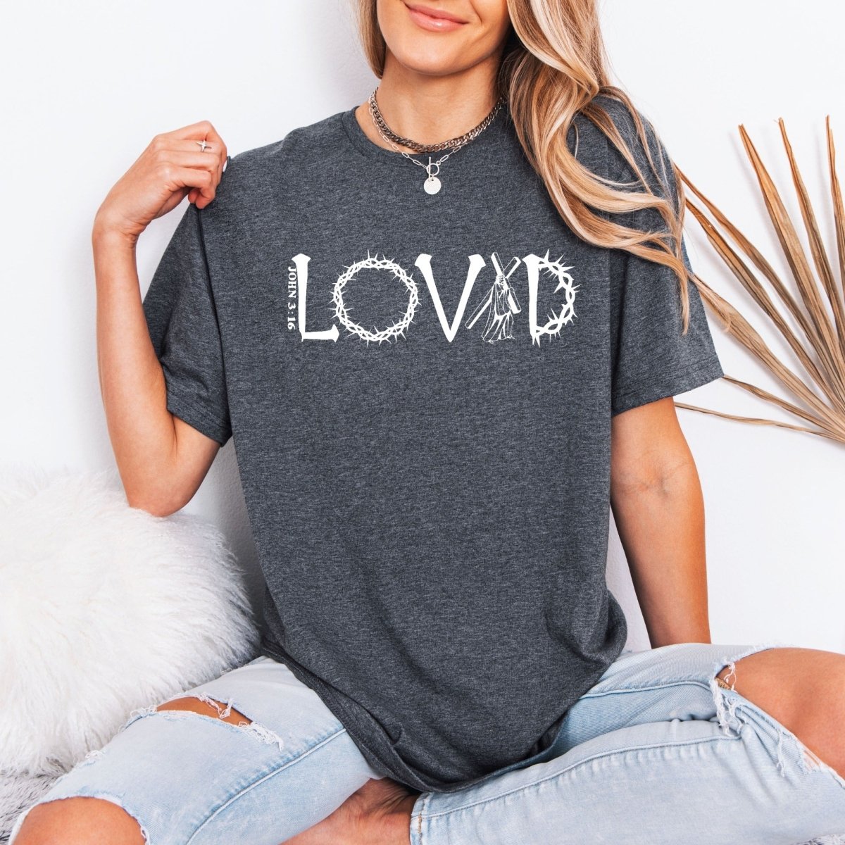 LOVED John 3:16 | Redemption & Grace Tee - Luckets.com