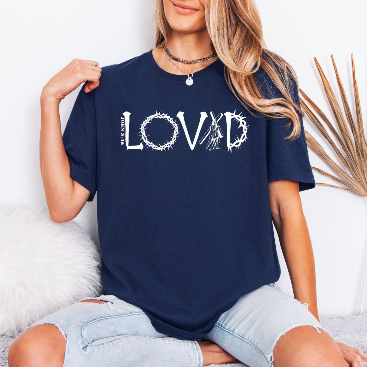LOVED John 3:16 | Redemption & Grace Tee - Luckets.com