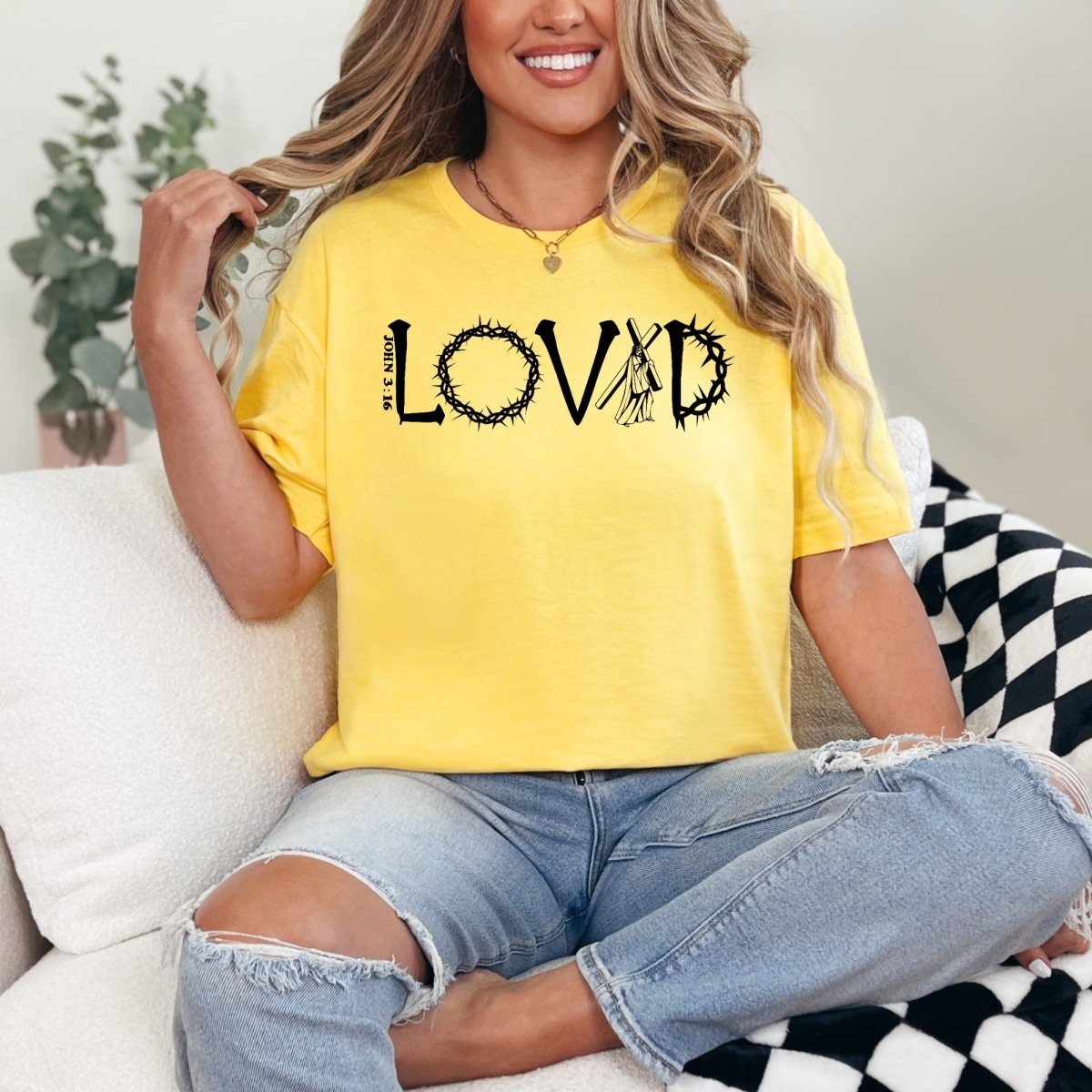 LOVED John 3:16 | Redemption & Grace Tee - Luckets.com