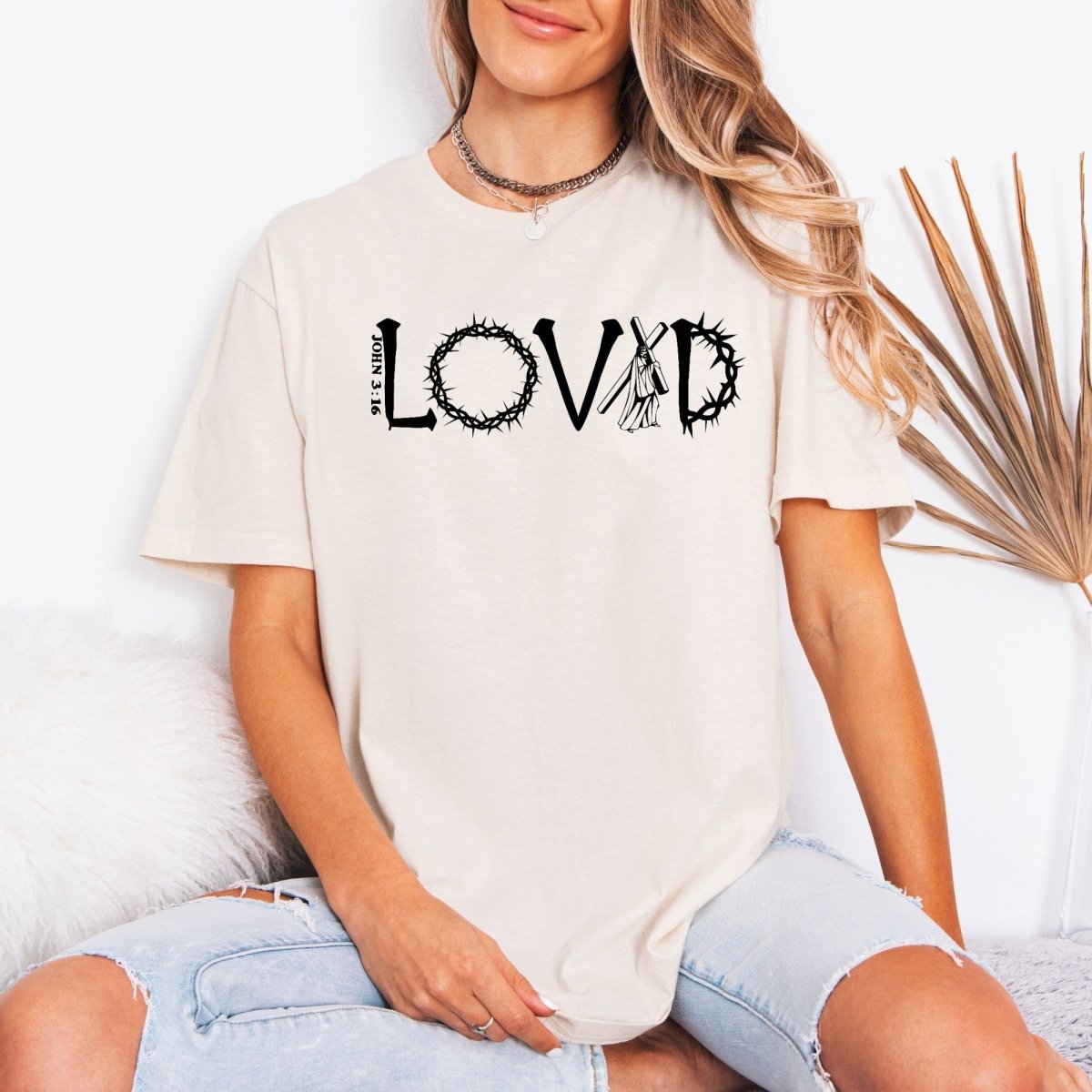 LOVED John 3:16 | Redemption & Grace Tee - Luckets.com