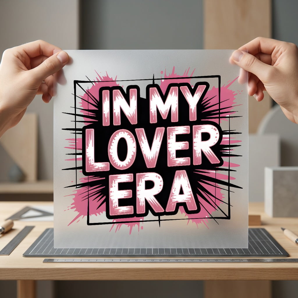 Lover Era Bold Diy Valentine Ready to Press DTF Transfer for Dtf