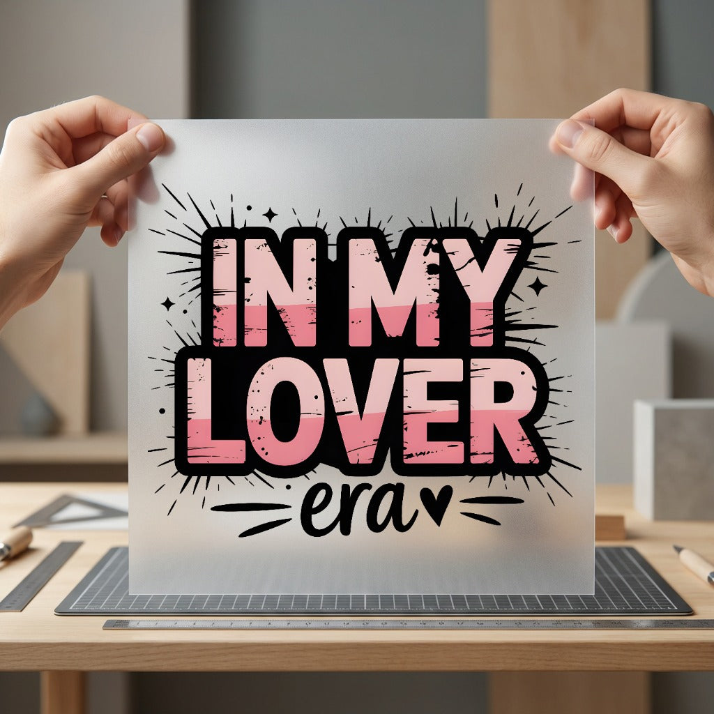 Lover Era Retro Diy Valentine Retro Ready to Press DTF Transfer for Dtf