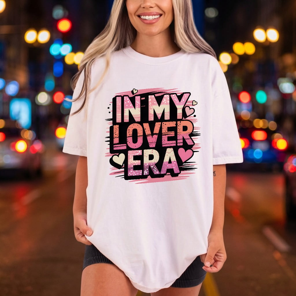 Lover Era Valentine Day Valentine Vintage Ready to Press DTF Transfer for Dtf
