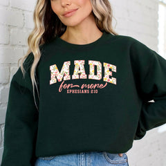 Made For More | Floral Faith Sweatshirt - Luckets.com