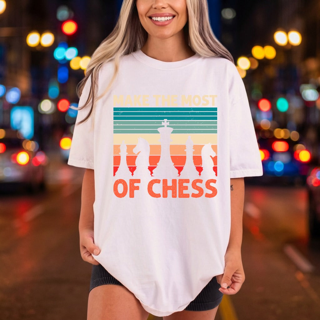 Make Most Chess Retro Retro Ready to Press DTF Transfer for Dtf