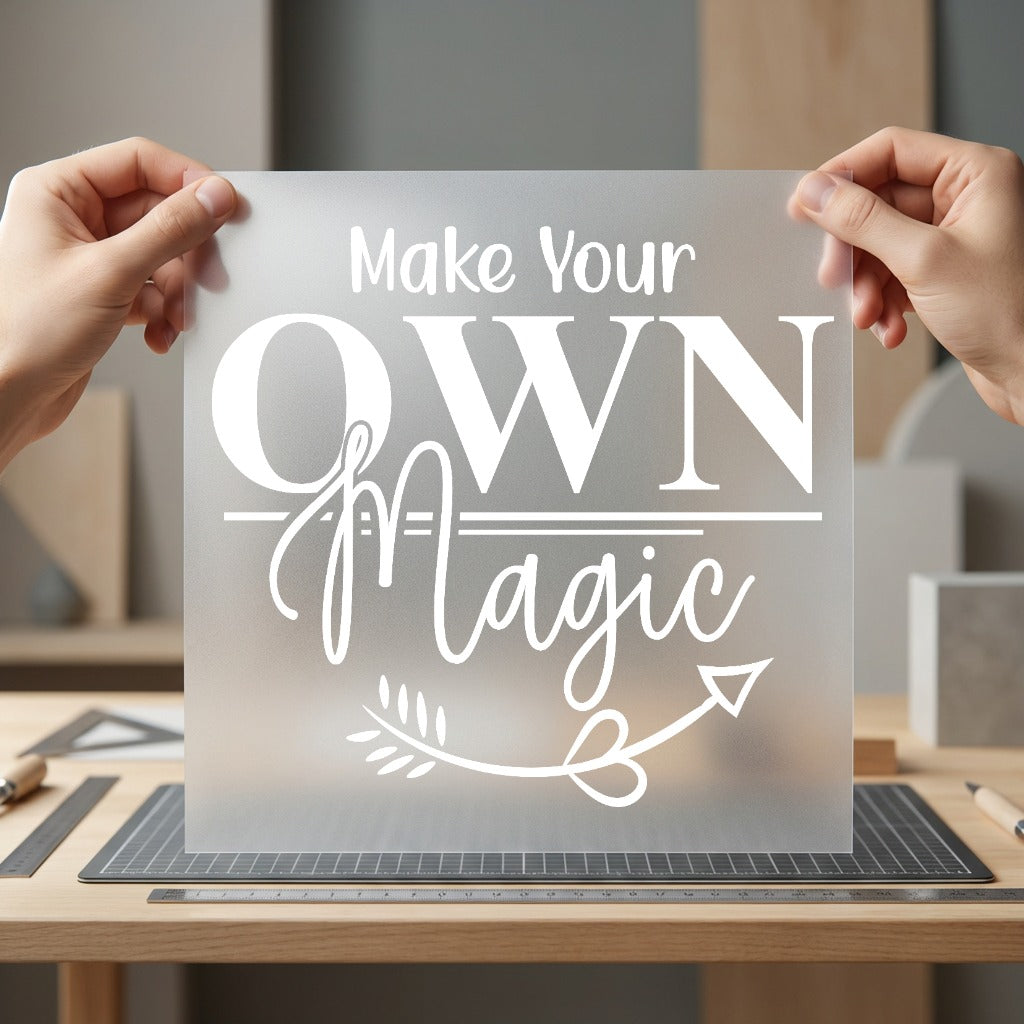 Make Own Magic Motivational Faith Ready to Press DTF Transfer for Dtf