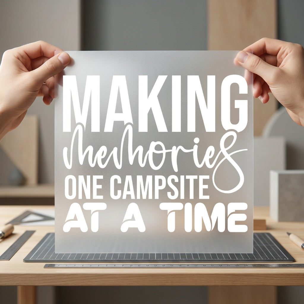 Making Memories One Campsite Camping Ready to Press DTF Transfer for Dtf