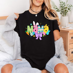 Mama Easter Gingham Polka Easter Spring Ready to Press DTF Transfer for Dtf