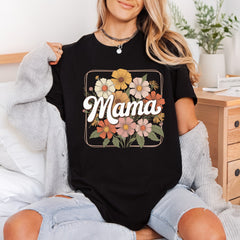 Mama Floral Retro Bloom Mom Mama Ready to Press DTF Transfer for Dtf