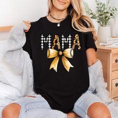 Mama Leopard Gingham Baseball Usa Mom Ready to Press DTF Transfer for Dtf
