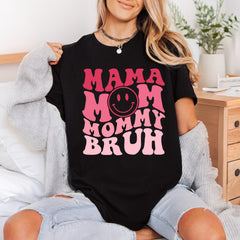 Mama Mom Mommy Bruh Mom Funny Ready to Press DTF Transfer for Dtf
