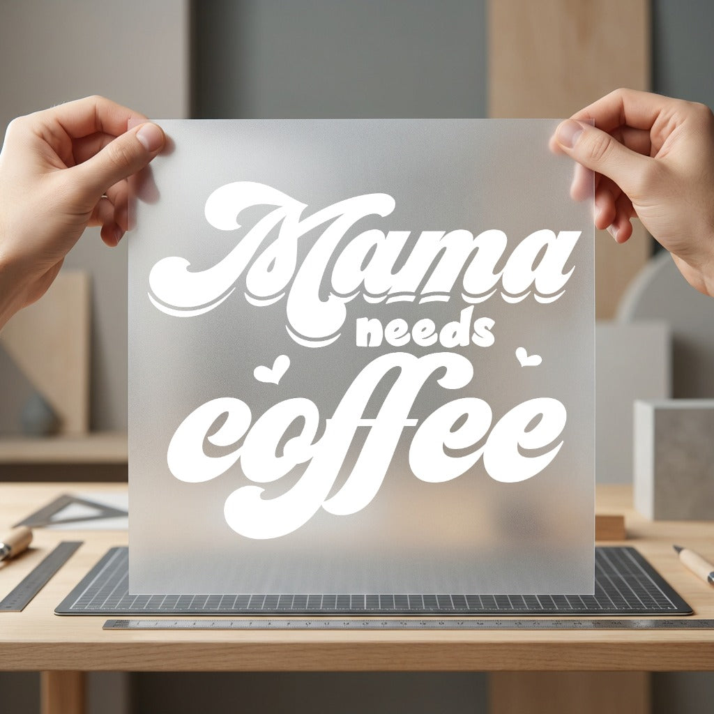 Mama Needs Coffee Retro Mom Funny Ready to Press DTF Transfer for Dtf