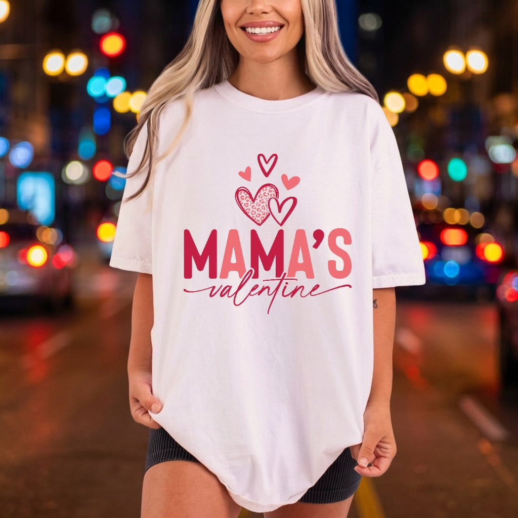 Mama Valentine Hearts Diy Valentine Mom Ready to Press DTF Transfer for Dtf