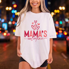 Mama Valentine Hearts Diy Valentine Mom Ready to Press DTF Transfer for Dtf