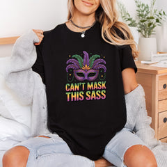Mardi Gras Mask Can Funny Sarcastic Ready to Press DTF Transfer for Dtf