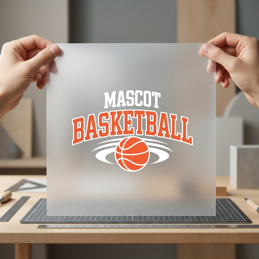Mascot Basketball Sports Team Aesthetic Fitness Ready to Press DTF Transfer for Dtf