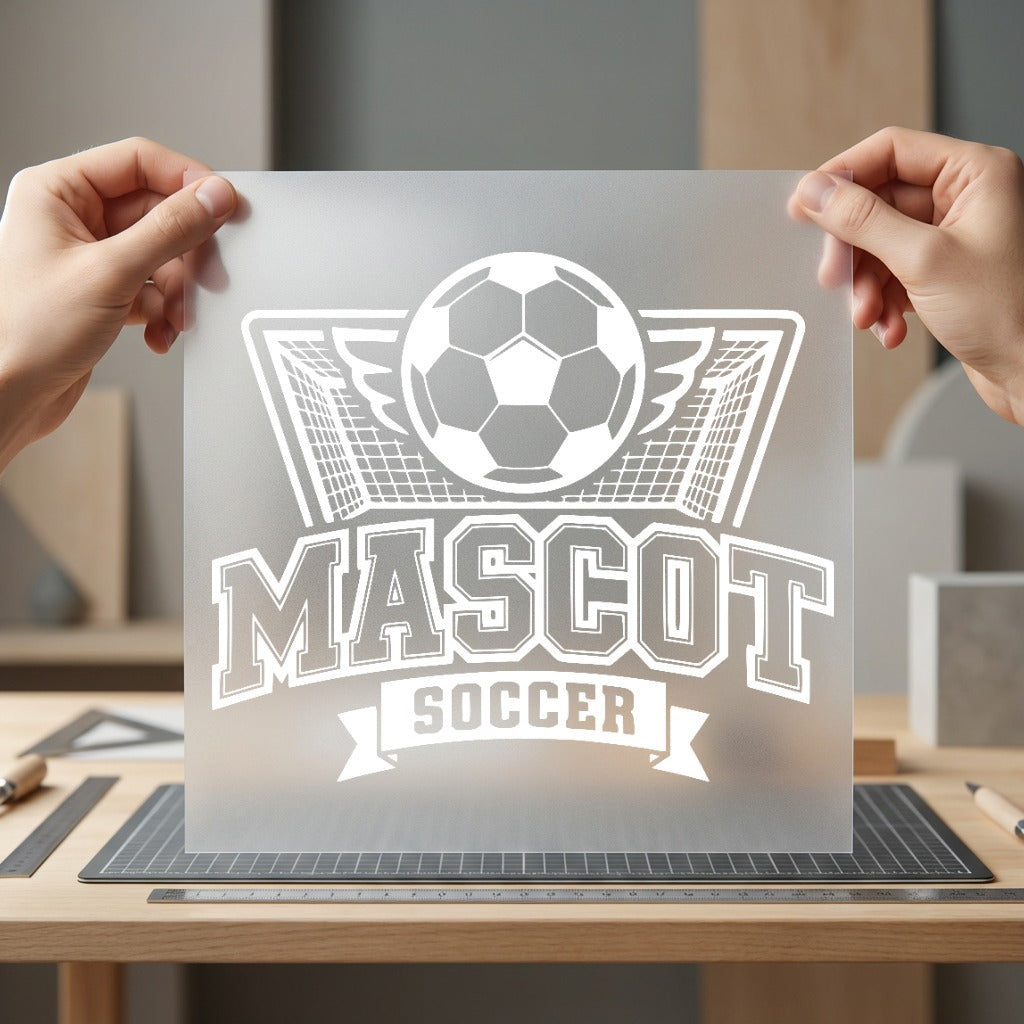 Mascot Soccer Sports Team Fitness Ready to Press DTF Transfer for Dtf