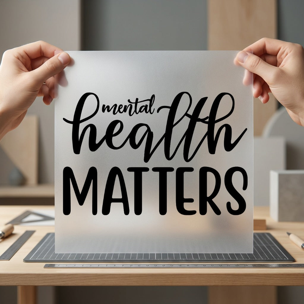 Mental Health Matters Empowering Positive Vibes Collection Mental Health Awareness Collection Ready to Press DTF Transfer…