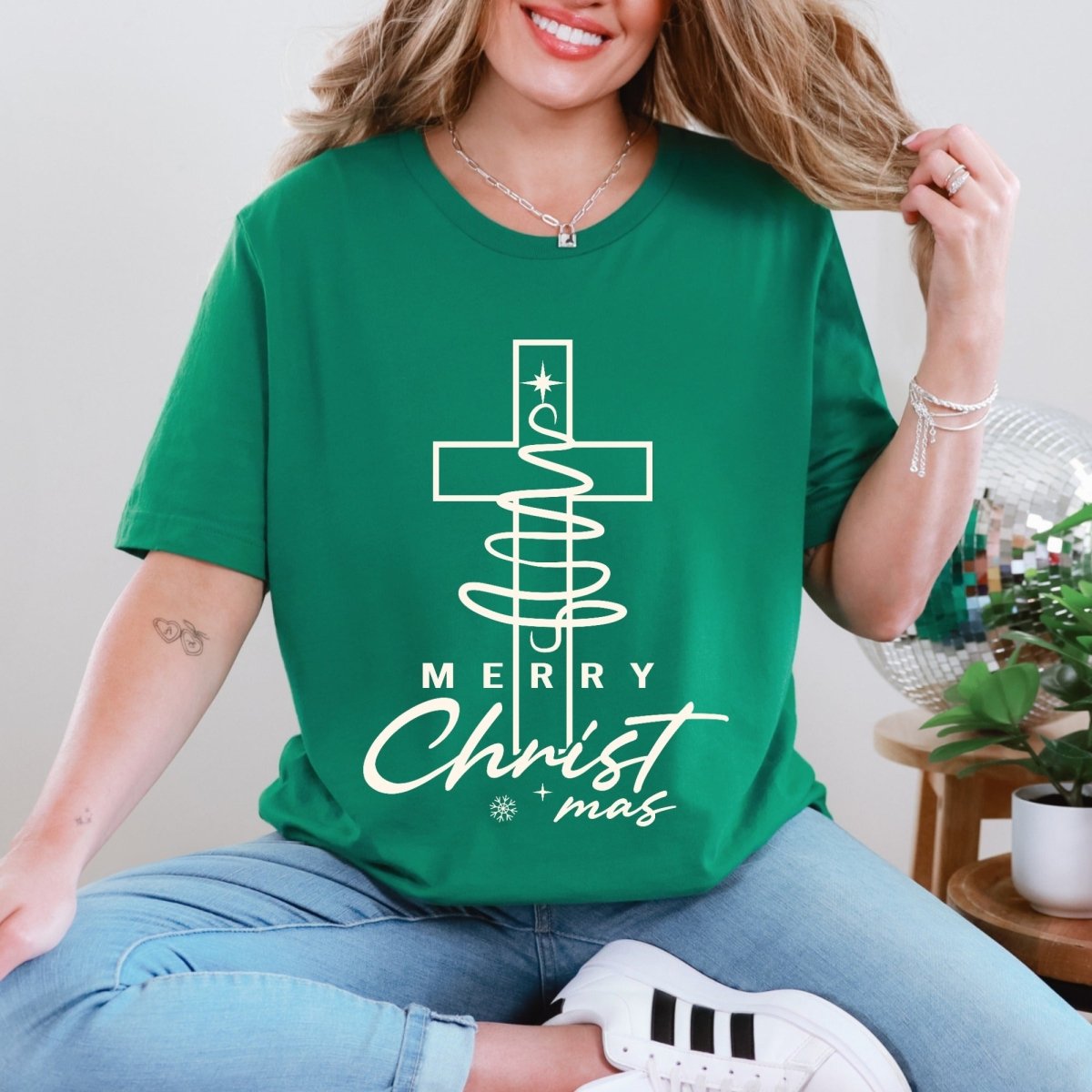 Merry Christ mas | Christmas Faith Tee - Luckets.com