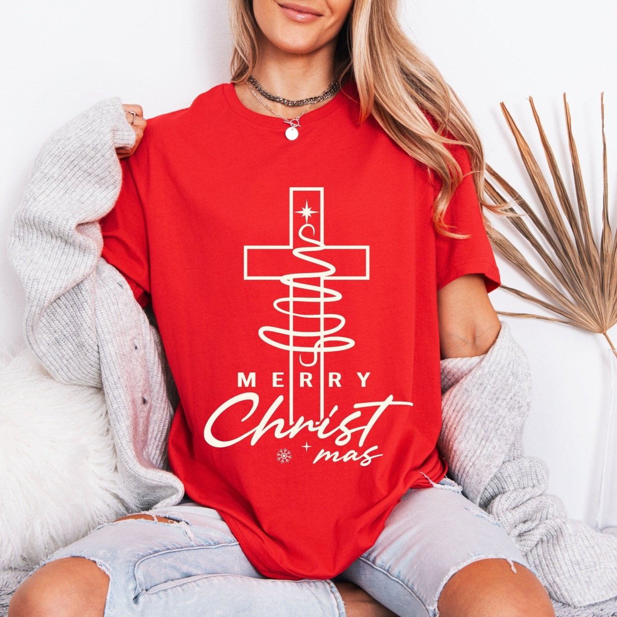 Merry Christ mas | Christmas Faith Tee - Luckets.com
