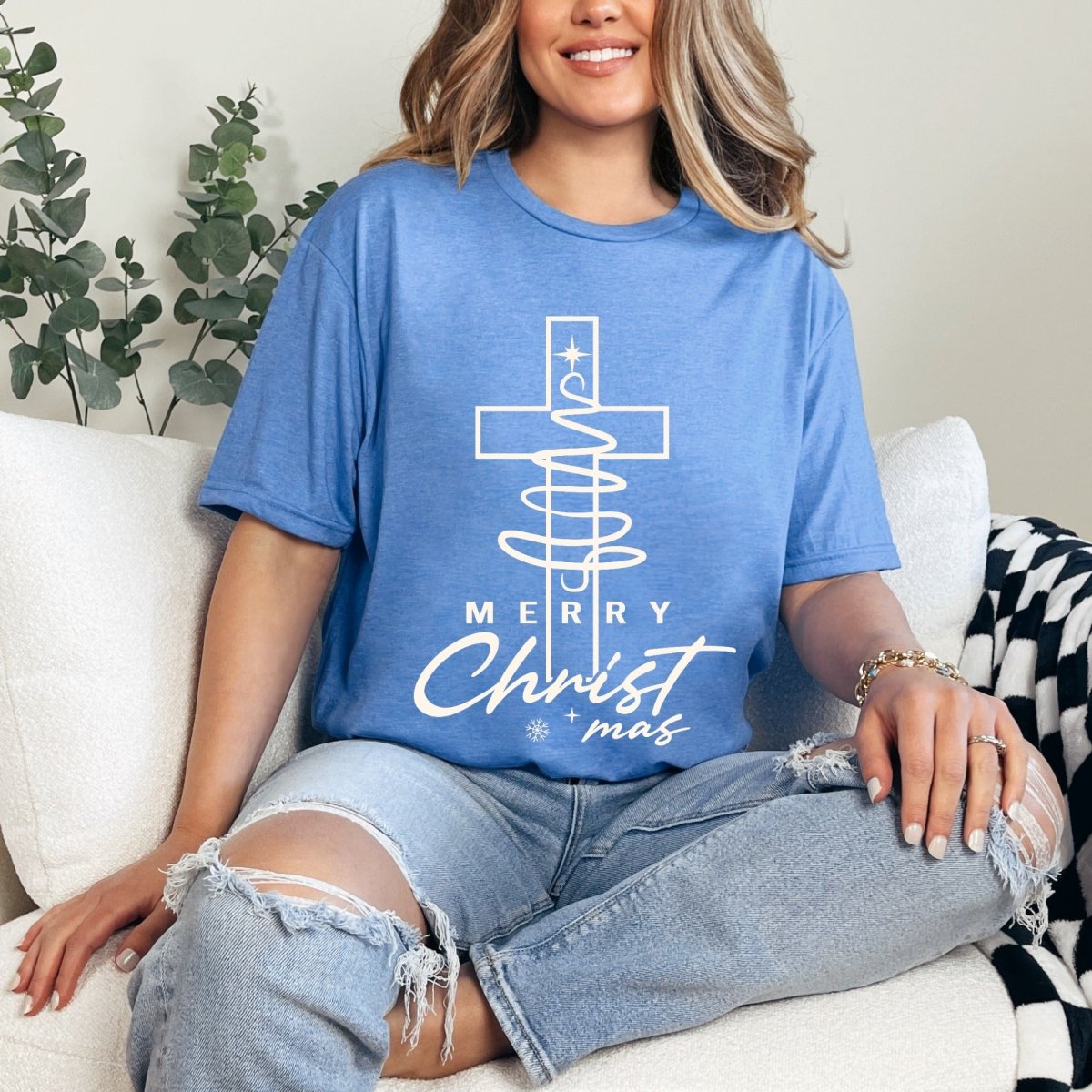 Merry Christ mas | Christmas Faith Tee - Luckets.com