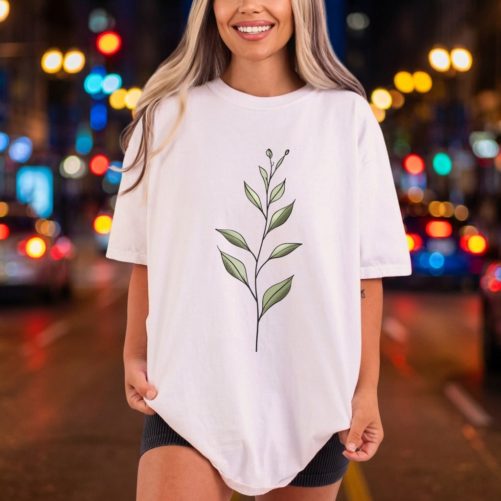 Minimalist Botanical Vine Elegant Boho Minimalist Ready to Press DTF Transfer for Dtf