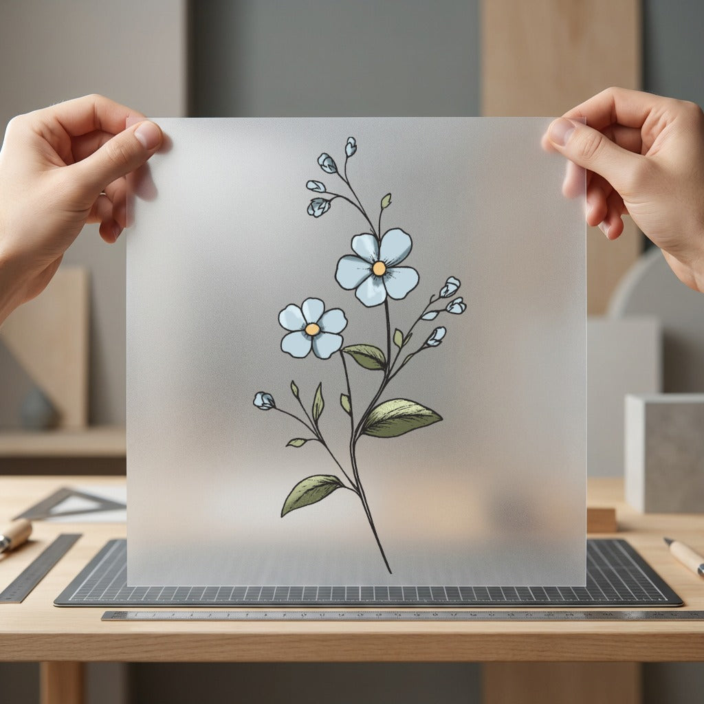 Minimalist Floral Meadow Botanical Minimalist Aesthetic Ready to Press DTF Transfer for Dtf