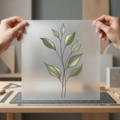 Minimalist Leaf Branch Botanical Boho Minimalist Ready to Press DTF Transfer for Dtf