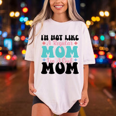 Mom Quote Retro Diy Mom Funny Ready to Press DTF Transfer for Dtf