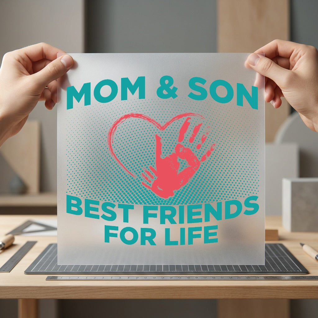 Mom Son Friends Family Mom Funny Ready to Press DTF Transfer for Dtf