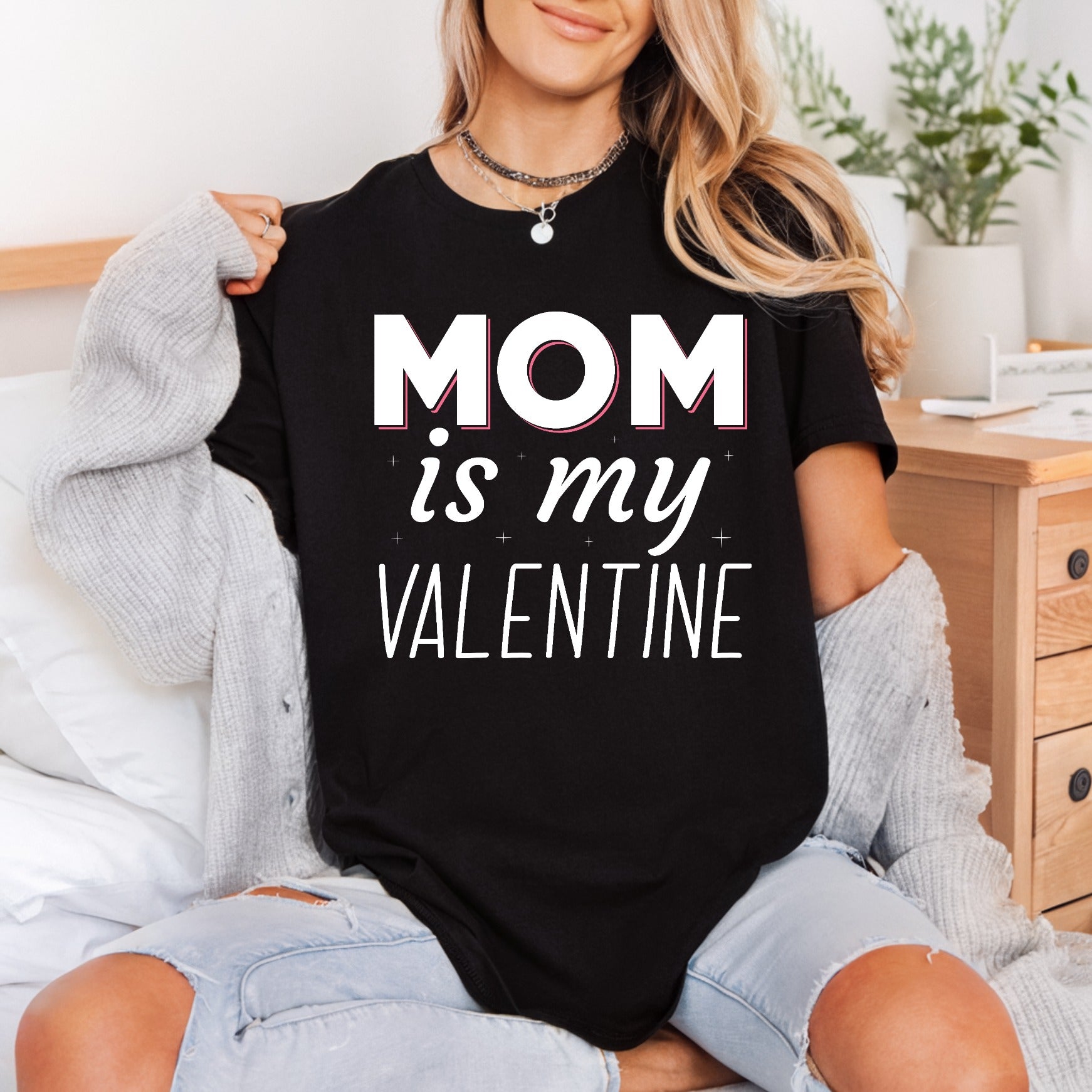 Mom Valentine Diy Valentine Mom Ready to Press DTF Transfer for Dtf