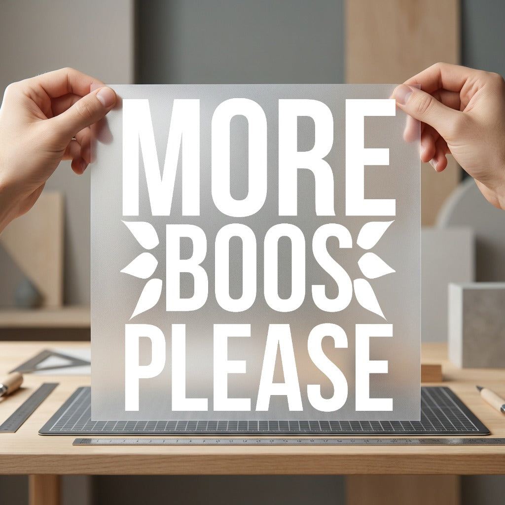 More Boos Please Halloween Halloween Funny Ready to Press DTF Transfer for Dtf
