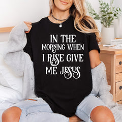 Morning When Rise Give Christian Faith Ready to Press DTF Transfer for Dtf