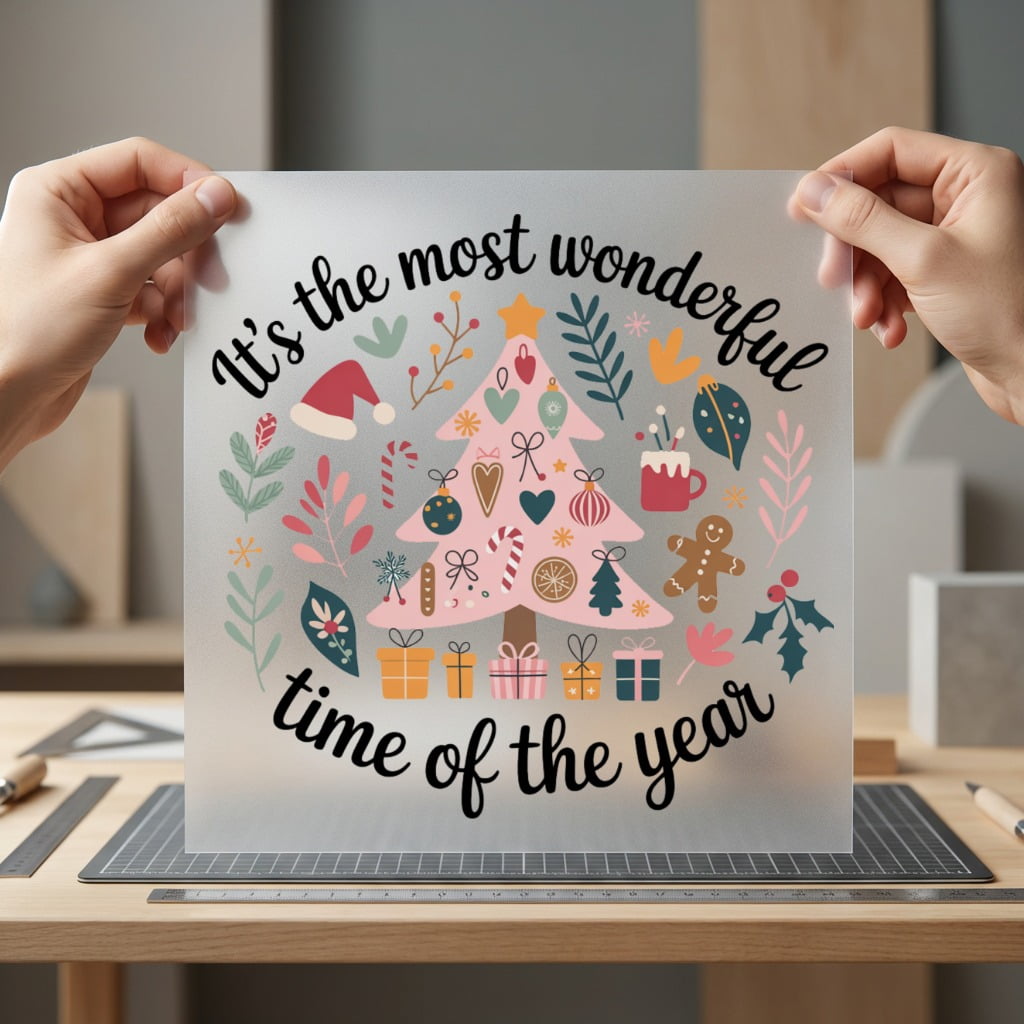 Most Wonderful Time Christmas Christmas Aesthetic Ready to Press DTF Transfer for Dtf