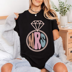 Mrs Diamond Ring Bachelorette Bachelorette Party Collection Bridal Crew Collection Ready to Press DTF Transfer for Dtf