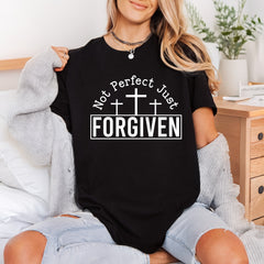 Not Perfect Just Forgiven Christian Faith Ready to Press DTF Transfer for Dtf
