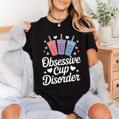 Obsessive Cup Disorder Retro Mom Funny Ready to Press DTF Transfer for Dtf