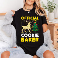 Official Cookie Baker Christmas Christmas Ready to Press DTF Transfer for Dtf