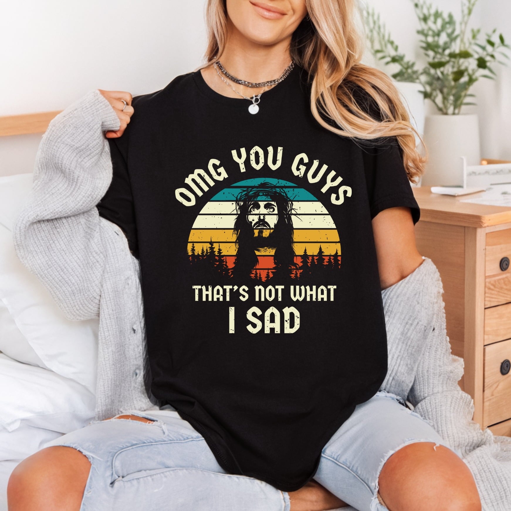 Omg You Guys Not Christian Faith Ready to Press DTF Transfer for Dtf