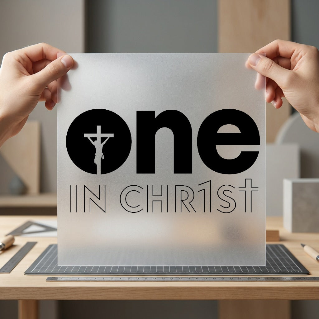 One Christ Christian Faith Christian Faith Ready to Press DTF Transfer for Dtf