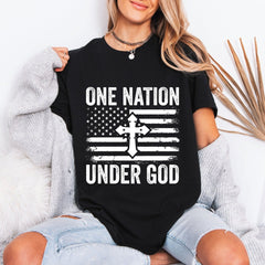 One Nation Under God | Patriotic Faith Tee - Luckets.com