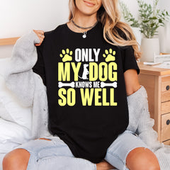 Only Dog Knows Well Mom Dad Ready to Press DTF Transfer for Dtf