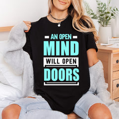 Open Mind Will Doors Aesthetic Ready to Press DTF Transfer for Dtf